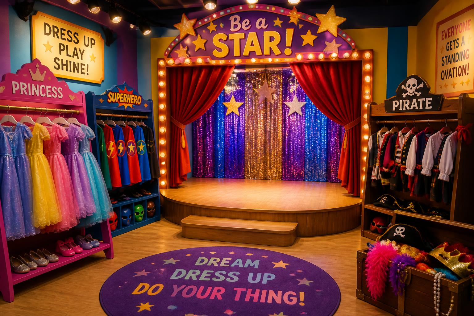 Dress-Up & Karaoke Stage